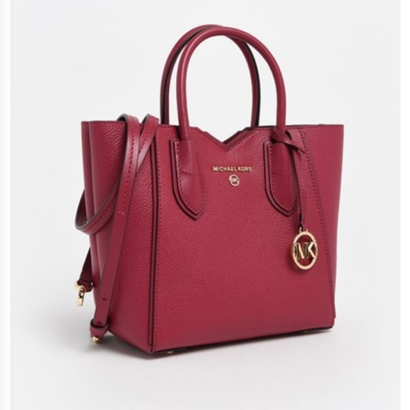 MICHAEL Michael Kors Handbags - NWT Michael kors Mae small pebbled leather messeng